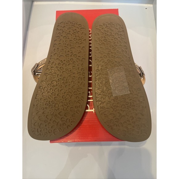 New Pierre Dumas Women's Nude Sandals Lana 1  Model  21419 Size 8 NIB - Picture 8 of 9